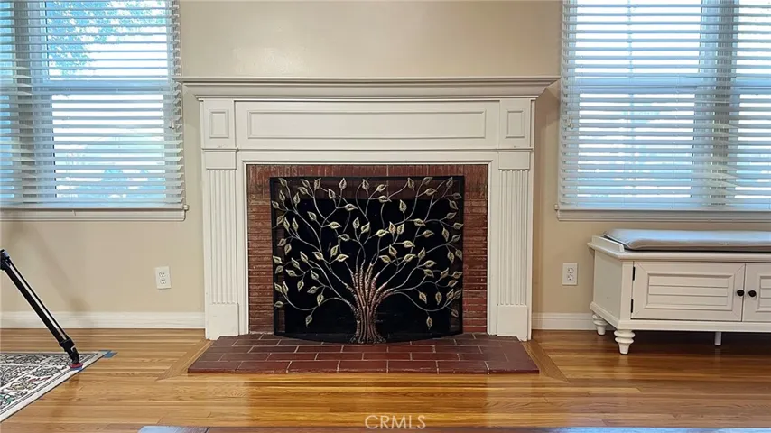 Nice fireplace