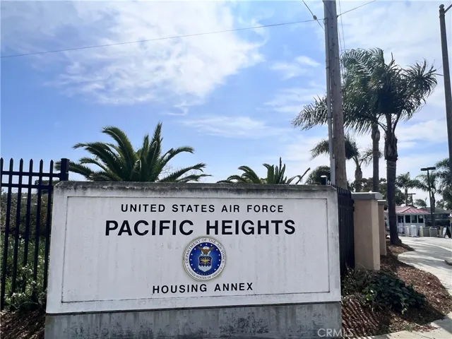 Air Force Housing Across the Street