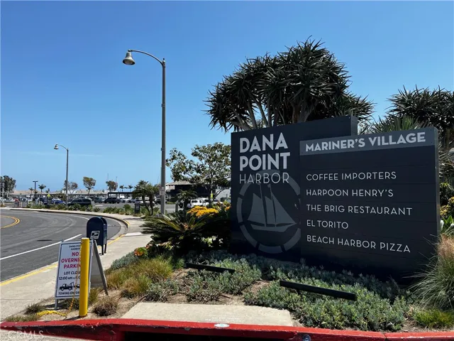 Mariner's Village at Dana Point Harbor.