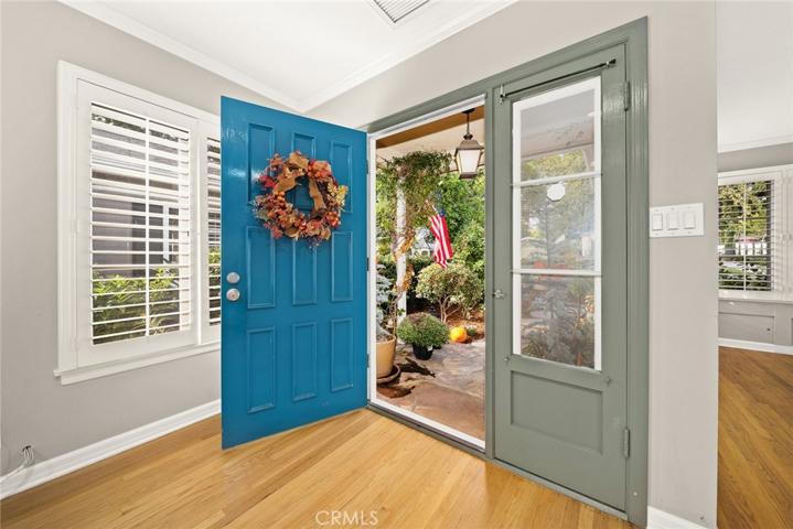 Interior front door