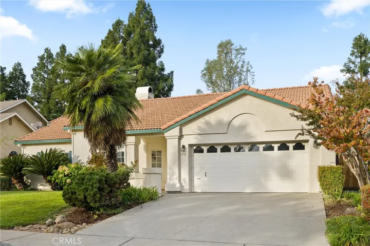 2 car attached garage with automatic opener