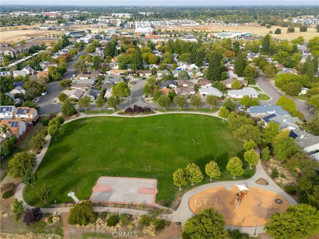Here's an overhead view of Baroni park with is just under half a mile away from the house