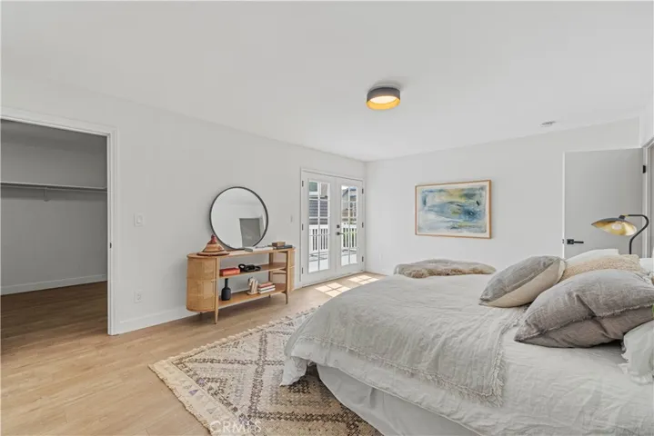 Primary with TWO walk-in closets