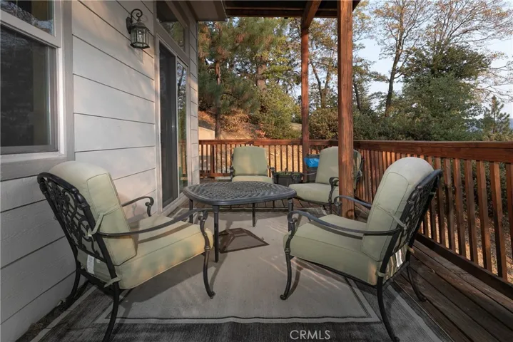 Lower Level Entertaining Deck