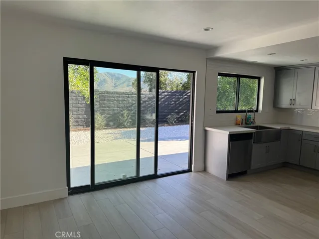 Sliding Door to Backyard