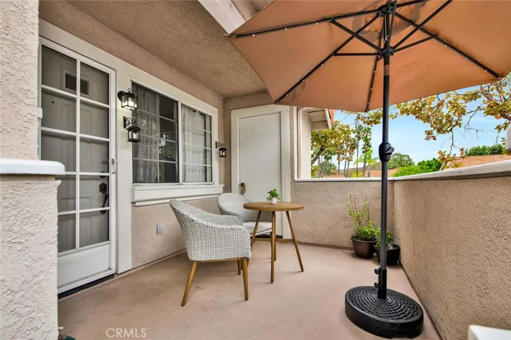 Large Balcony With Storage Closet