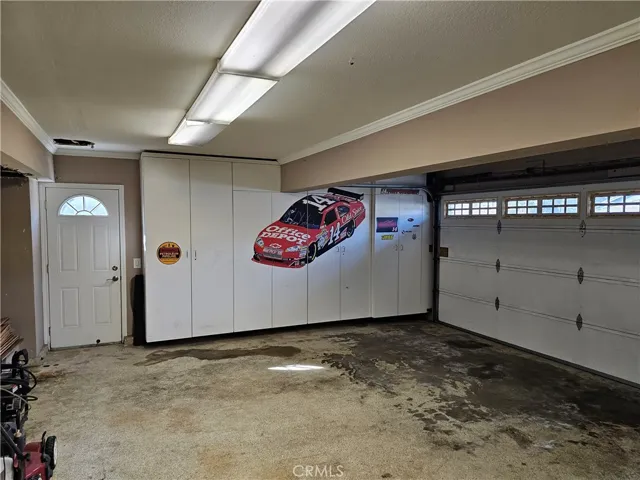 Garage Cabinets, Storage, side door to side yard.