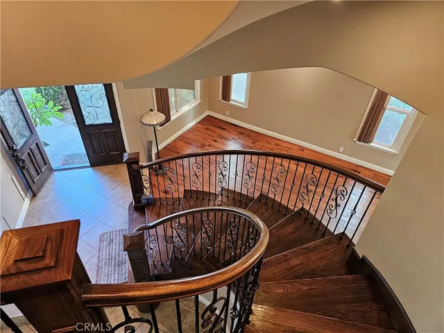 Piano Staircase view