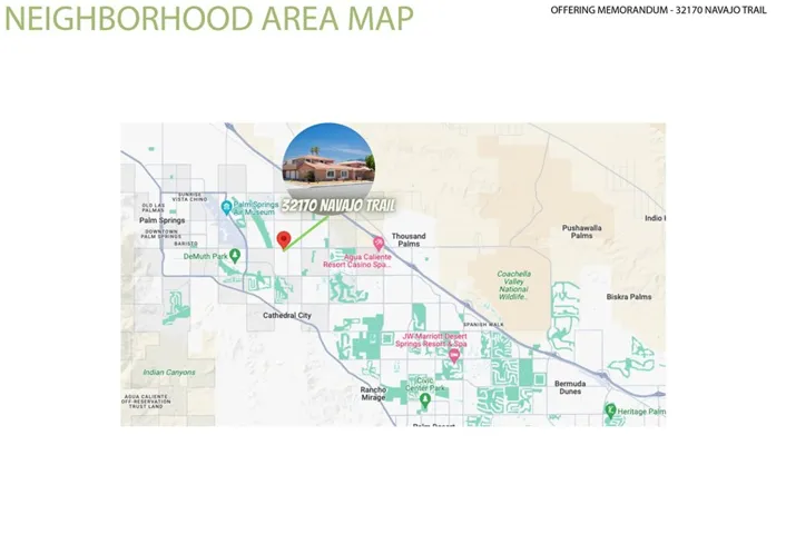 32170 Navajo Trail, Cathedral City, California 92234