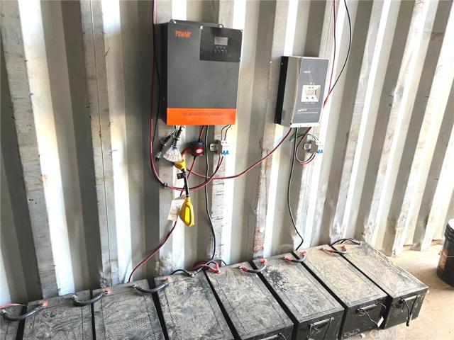 Solar inverter, charge controller & battery bank
