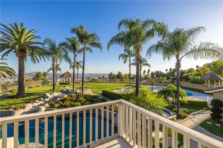 Daytime balcony view.