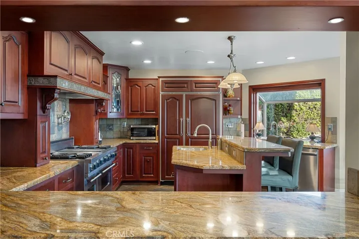 Kitchen view.