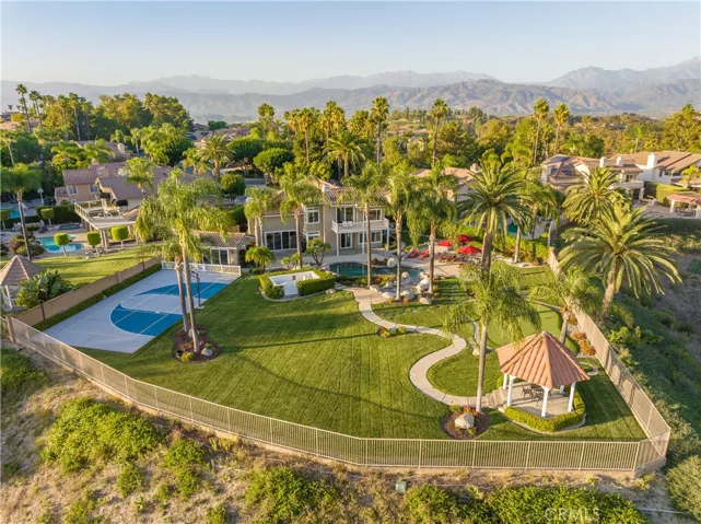 Backyard drone photo