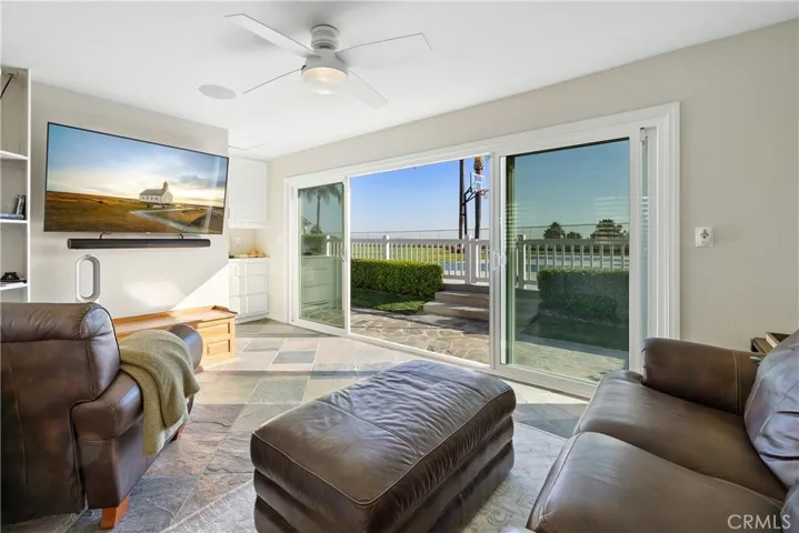 Interior view of the guest house.