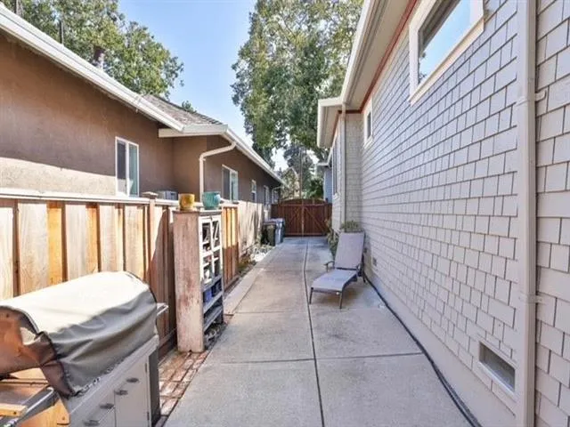 Ample room for 3-4 parked cars; Custom, sturdy, double door gate.