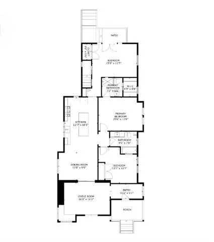 This home is thoughtfully designed and has a great flow for comfortable living and entertaining!