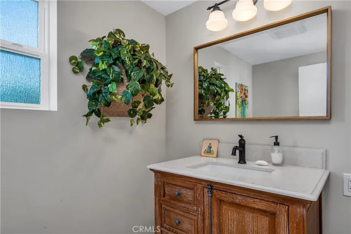 1st level 1/2 bath was remodeled in 2021