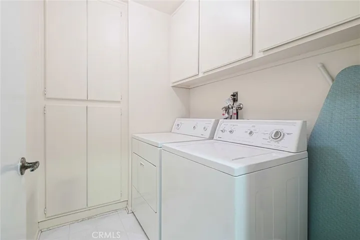 Upstairs laundry room