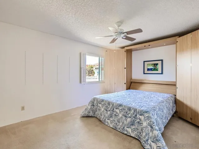 Wall bed in bedroom 2