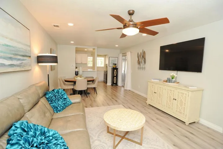 New flooring throughout the home