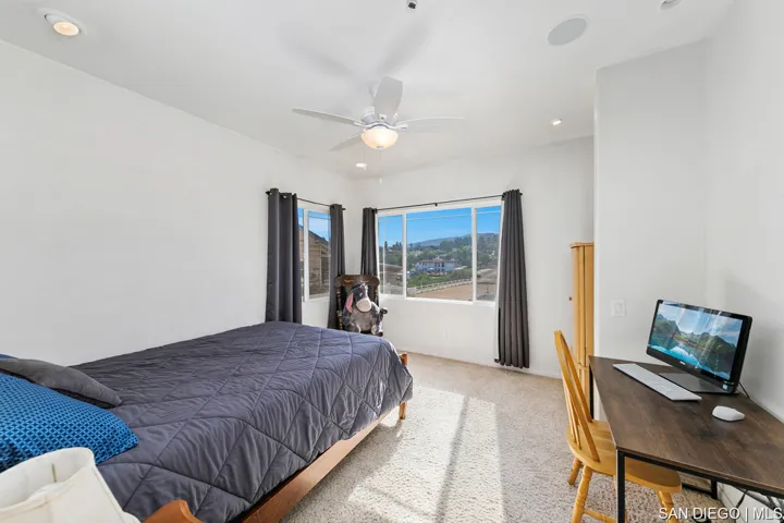 High ceilings and oversized 8 foot doors give the master suite an elevated feel