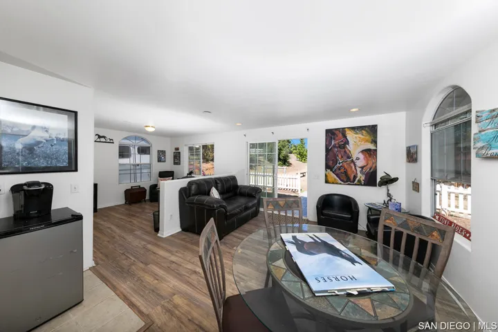 Casita - currently used as office space - includes three-quarter bathroom and walk-in closet - and c