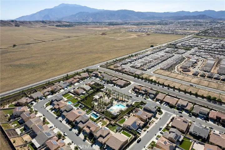 Aerial community view.