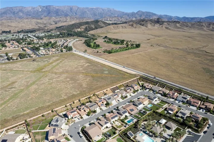 Aerial community view.