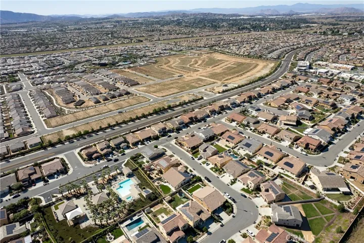 Aerial community view.