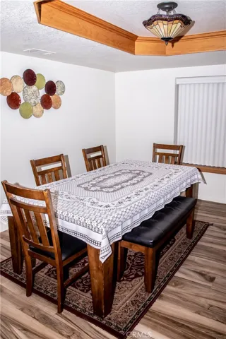 Formal dining area.