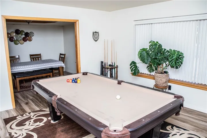 Family room or game room next to formal dining room