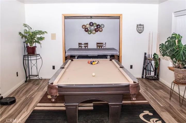 Family room or game room next to formal dining room