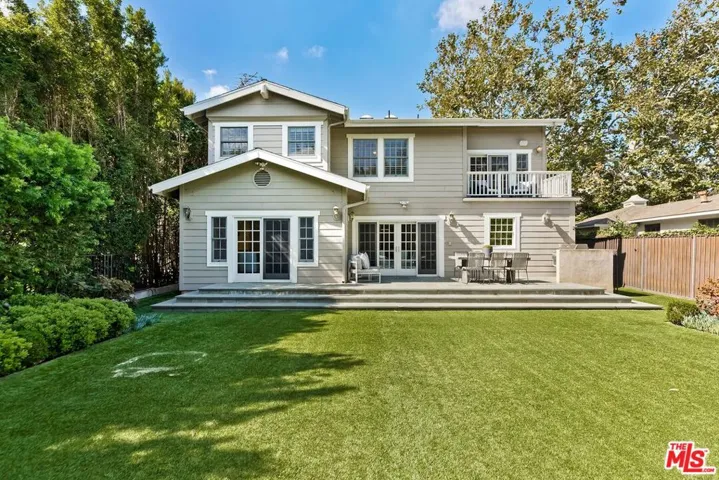 Rear of home