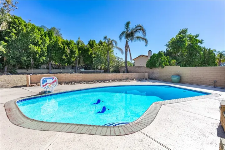 Private in-ground pool
