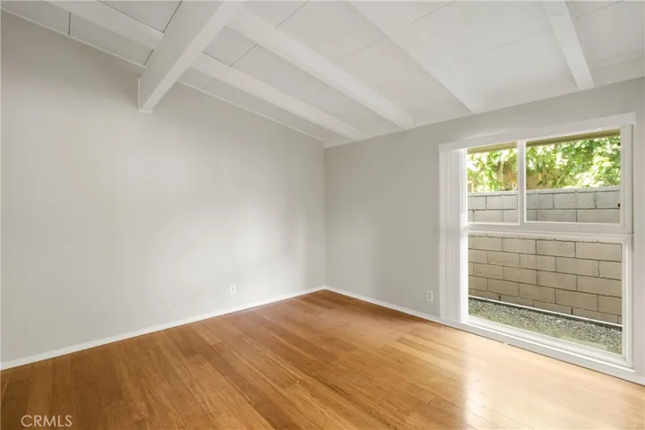 Second Bedroom with window to side yard