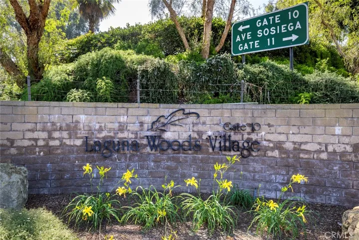 Gate 10 of Laguna Woods Village!