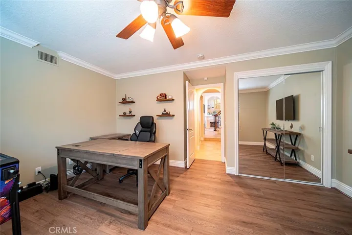 Downstairs bedroom/office