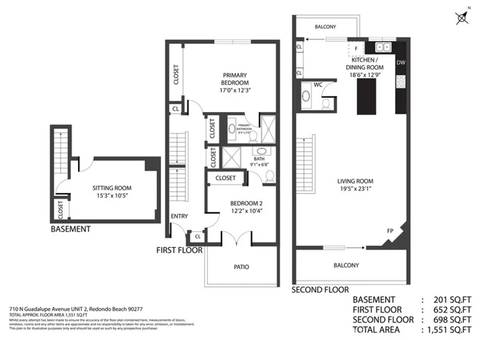 710 N Guadalupe Avenue Unit 2, Redondo Beach, California 90277