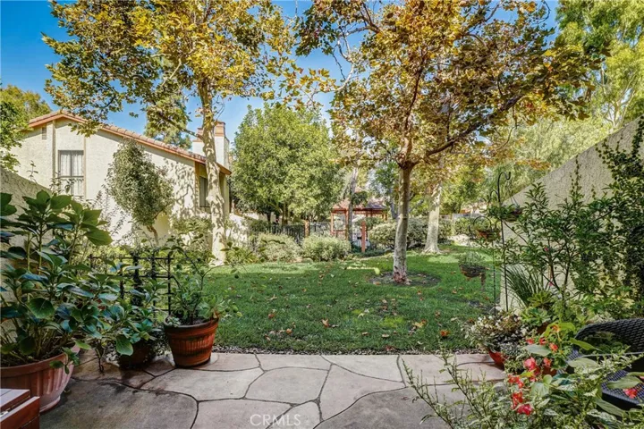 Patio by living room