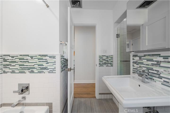 Beautifully remodeled bathroom gorgeous!