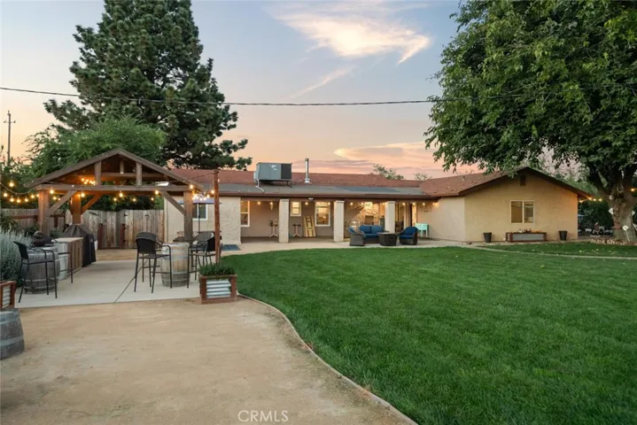 Great back yard!