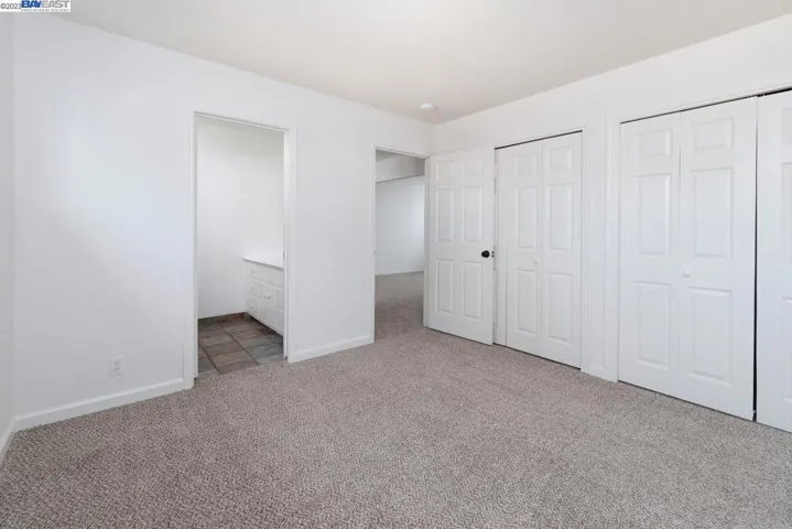 Primary Bedroom With Double Closets