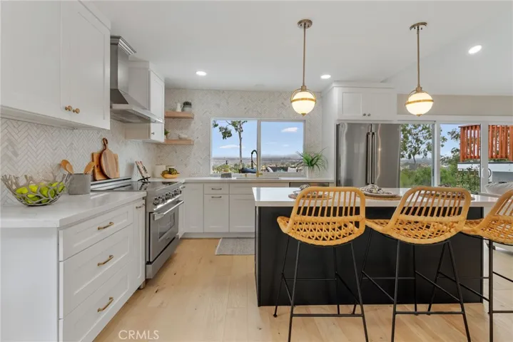 Kitchen and bar
