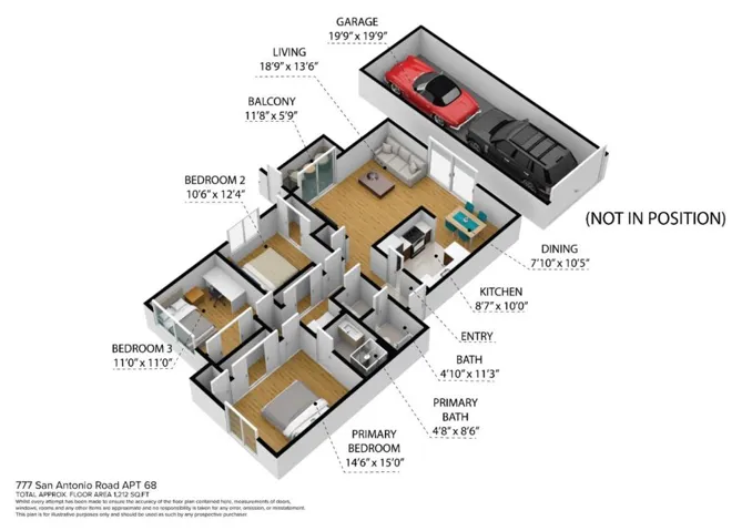 777 San Antonio Road Unit 68, Palo Alto, California 94303