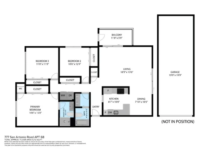 777 San Antonio Road Unit 68, Palo Alto, California 94303