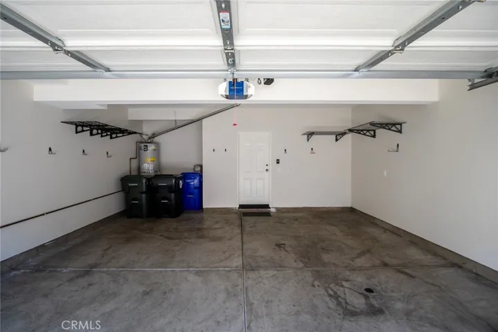 Spacious 2 car garage