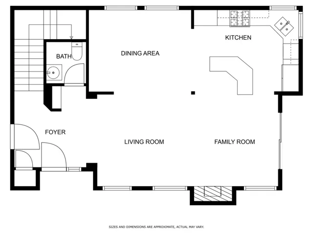 First floor floorplan