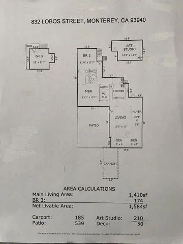 832 Lobos Street, Monterey, California 93940