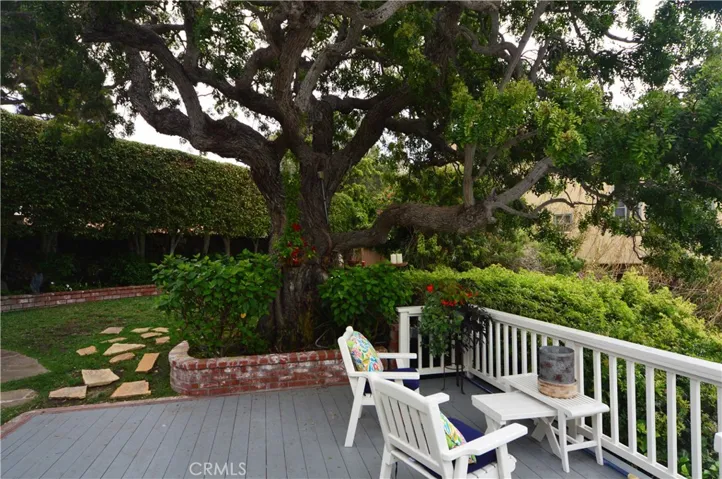 Your private backyard with wonderful ocean views.
