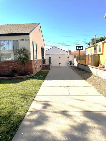 Long driveway